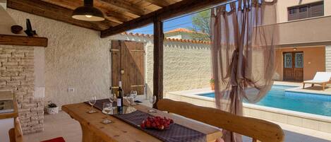 Restauration en plein air