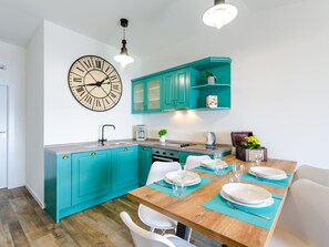 Fridge, oven, dishwasher, cookware/dishes/utensils - APARTMENTS NIKO Veliki / HR-10049-01 by Interhome (Crikvenica)