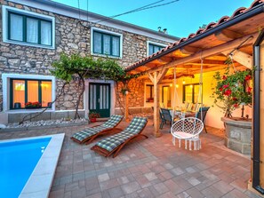 Outdoor dining - VILLA ANDELIKA / HR-10039-01 by Interhome (Drivenik)