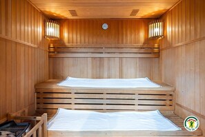 Sauna - Gîtes de France® - La Chaumière Normande (BEAUREPAIRE)