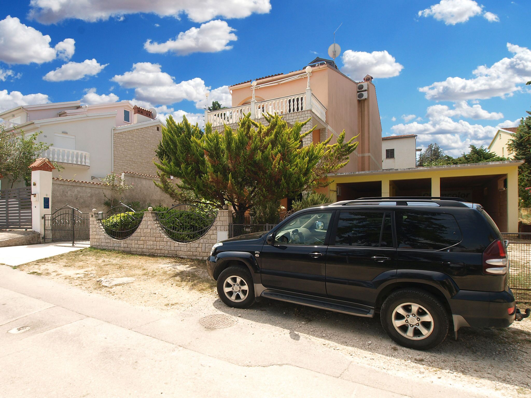 Overnattingsstedets uteområder