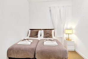 2 Schlafzimmer, Bügeleisen/Bügelbrett, kostenloses WLAN, Bettwäsche