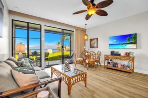 Living area - Napili Point | Water Front | 3 FREE CARS | KBM Resorts | Water Front | 3 Units, 3 Bedrooms | NAP ML-3595 (Lahaina)