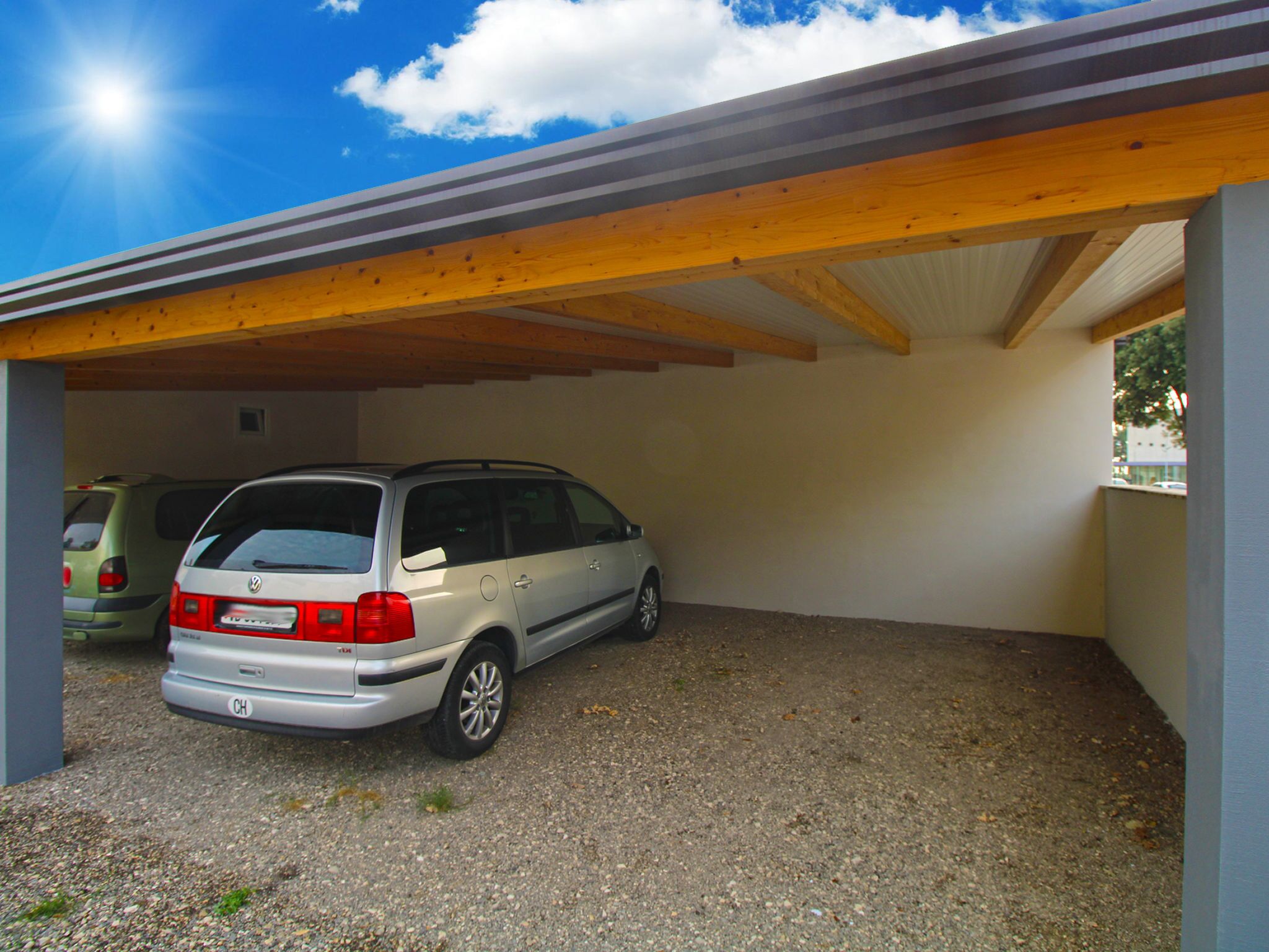 Enceinte de l’hébergement