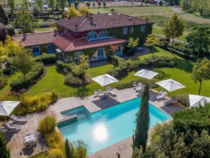 Pool - Wohnanlage Ca de Frati-Wohnung Giaggiolo by Interhome (Arezzo)