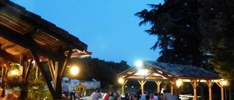 Restauration en plein air