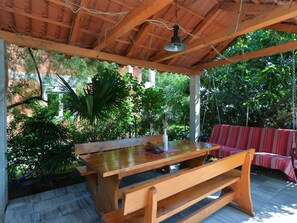Outdoor dining - Apartment 1008 by Interhome (Fažana)