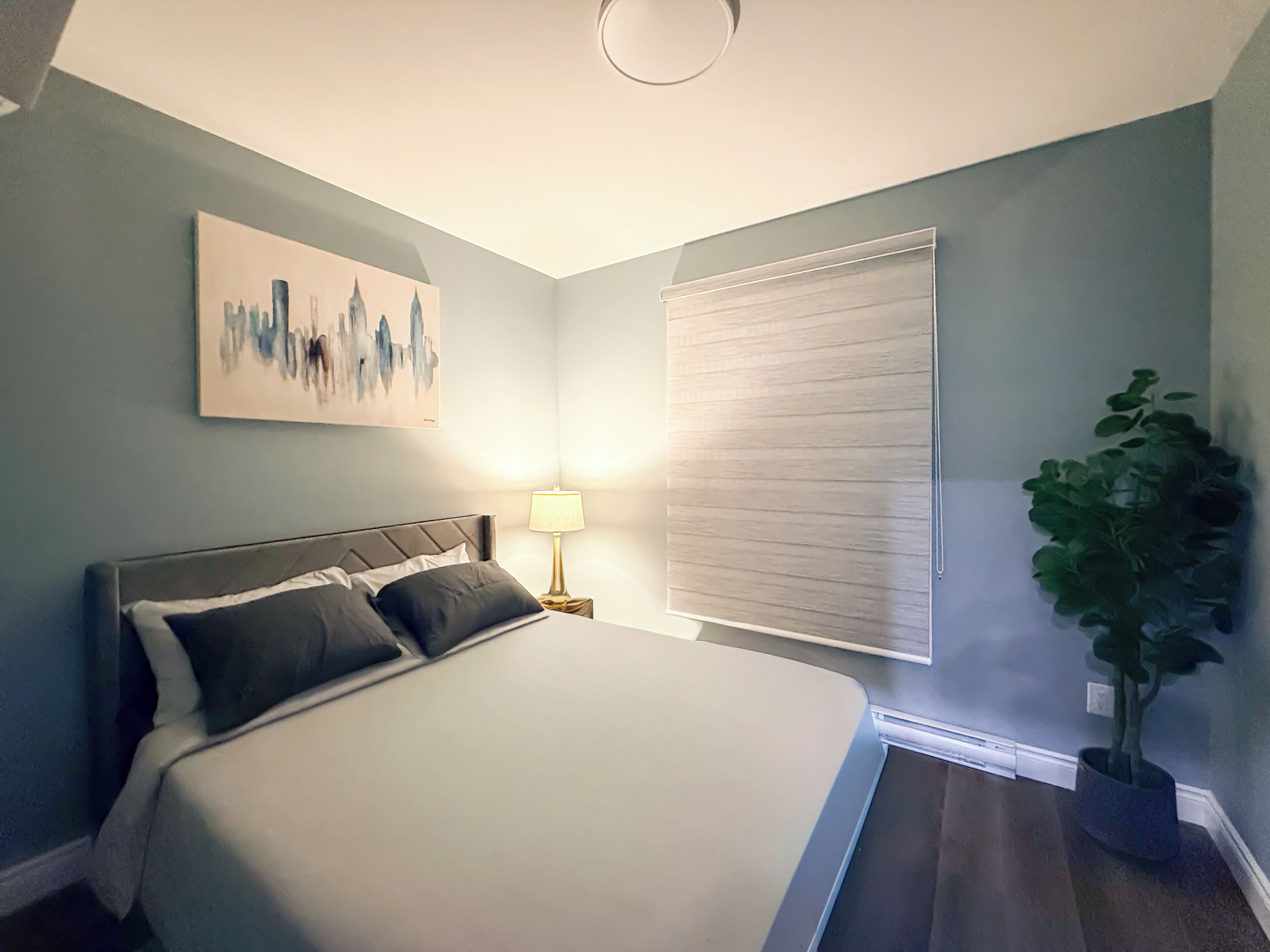 2 多间卧室、熨斗/熨衣板、WiFi、床单