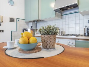 Fridge, microwave, oven, cookware/dishes/utensils - Fano Lighthouse by Interhome (Fano)