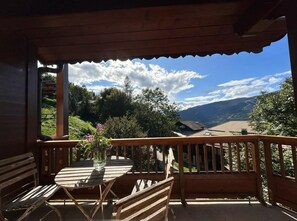 Outdoor dining - Appartement Paradi Ski, Bike und Wandern by Interhome (Aime-la-Plagne)