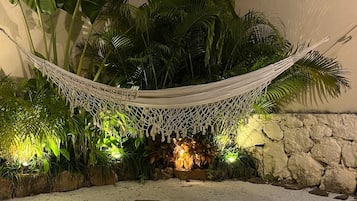 Overnatningsstedets område