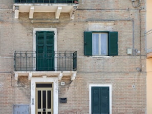 Detalhe da fachada