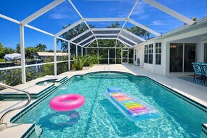 Pool - *NEW* Affordable Waterfront Pool Home w/ Direct Gulf Access (Cape Coral)
