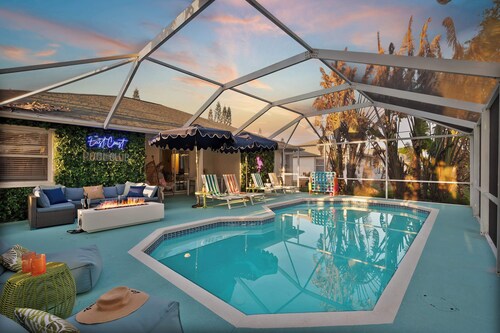 5 Mi to Beach, Game Room with Karaoke, Grill