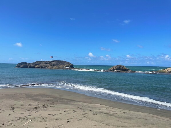 Beach nearby, beach towels
