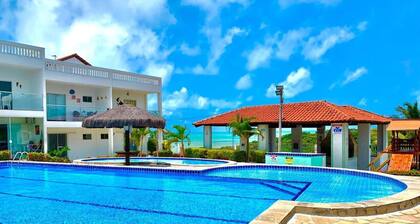 Charming penthouse in Jacumã/Conde with a paradisiacal beach.