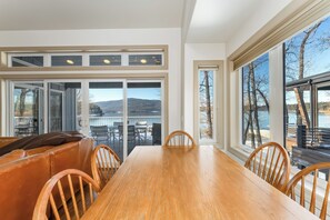 Dining - New! 30-Day Min | Whitefish Lake Views | 3BR Condo w/ Deck Near Downtown (Whitefish)
