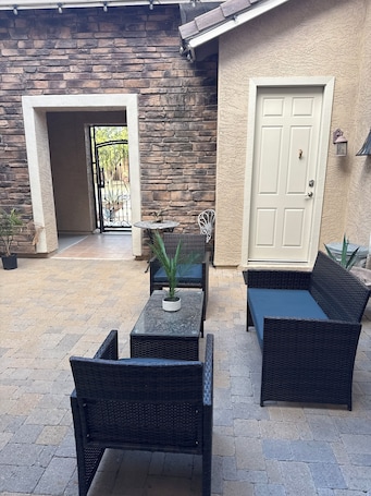 Terrace/patio. Welcoming studio with AC in charming Goodyear