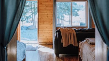 Deluxe Cabin, Private Bathroom, Mountain View