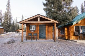 Standard-Ferienhütte, Terrasse, Bergblick | Aussenbereich