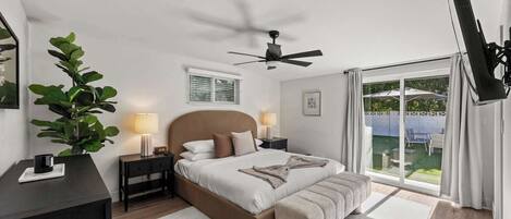 6 slaapkamers, een strijkplank/strijkijzer, wifi, beddengoed