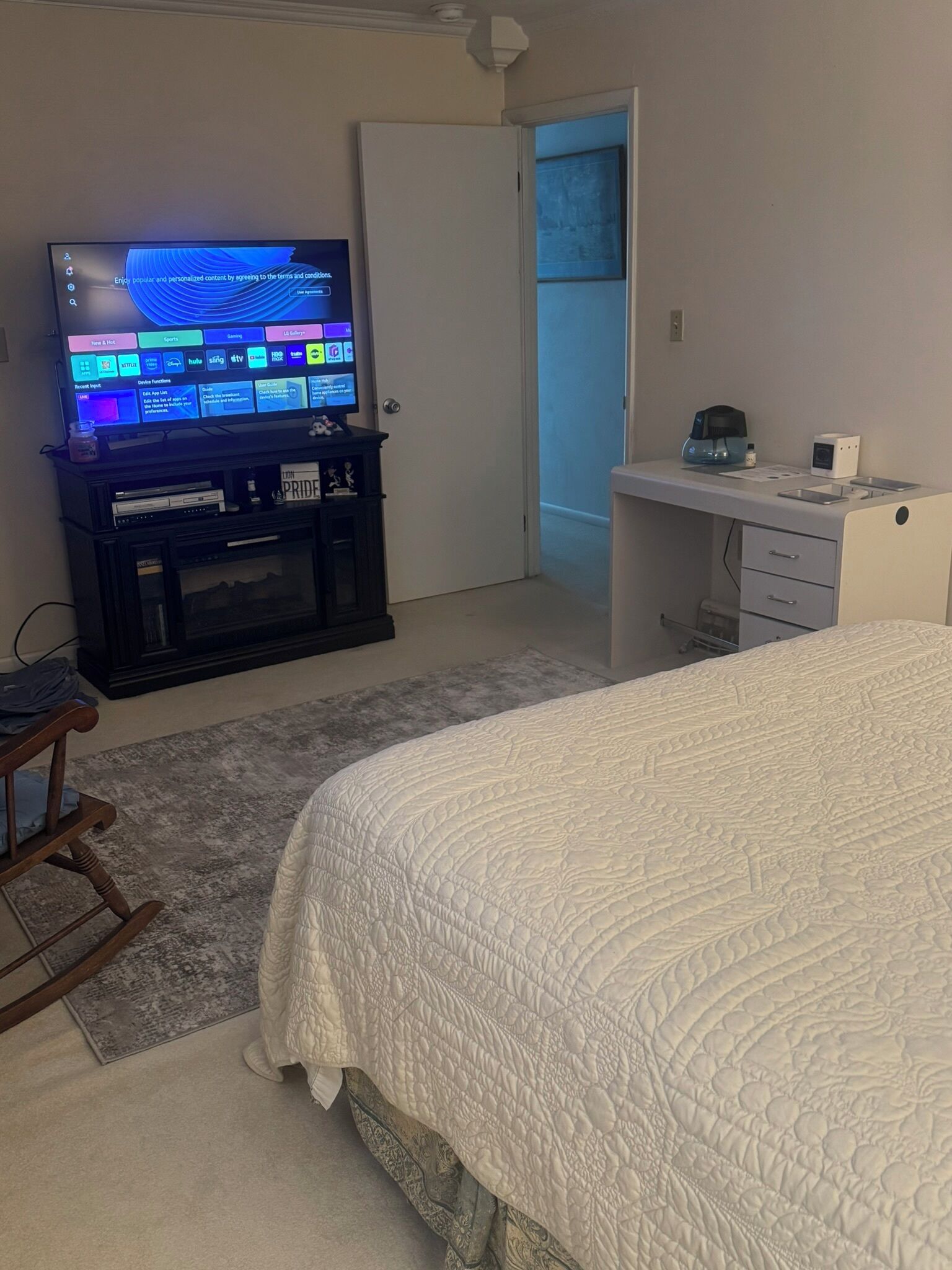 Internetzugang, Bettwäsche