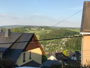 Blick von der Unterkunft