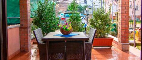 Restauration en plein air