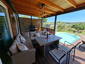 Outdoor dining - Beach House BET, romantisches Refugium im Olivenhain by Interhome (Pula/Banjole)