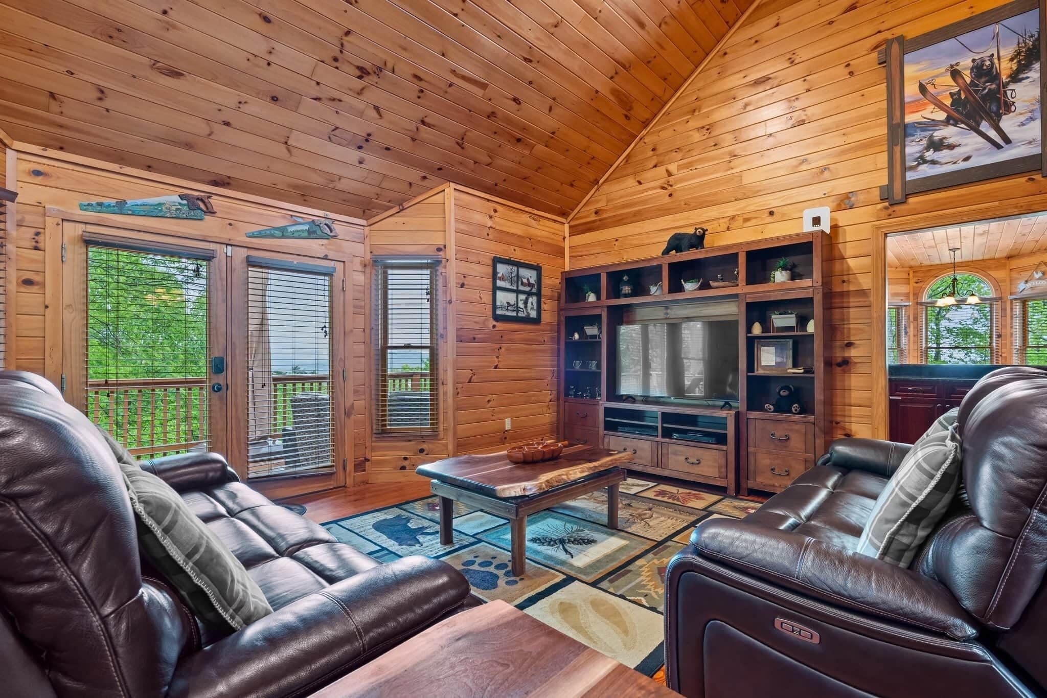 Smart TV, fireplace, table football, ping pong