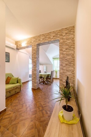 TV, fireplace - Apartments Marina 6 2+1 by Interhome (Vodice)