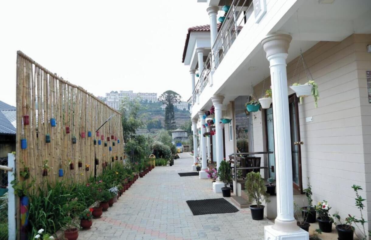 Enceinte de l’hébergement