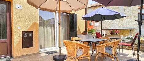 Restauration en plein air