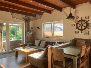 Fernseher, Kamin