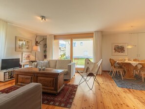 Living area - Apartment  by Interhome (Sils Maria)