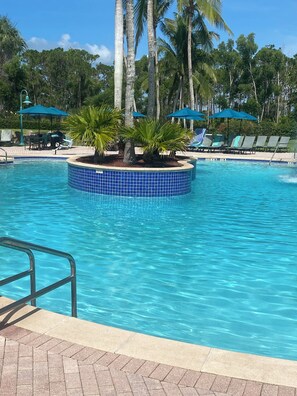 Pool - Charming studio in terrific Bonita Springs Hyatt Vacation Club is truly awesome (Bonita Springs)