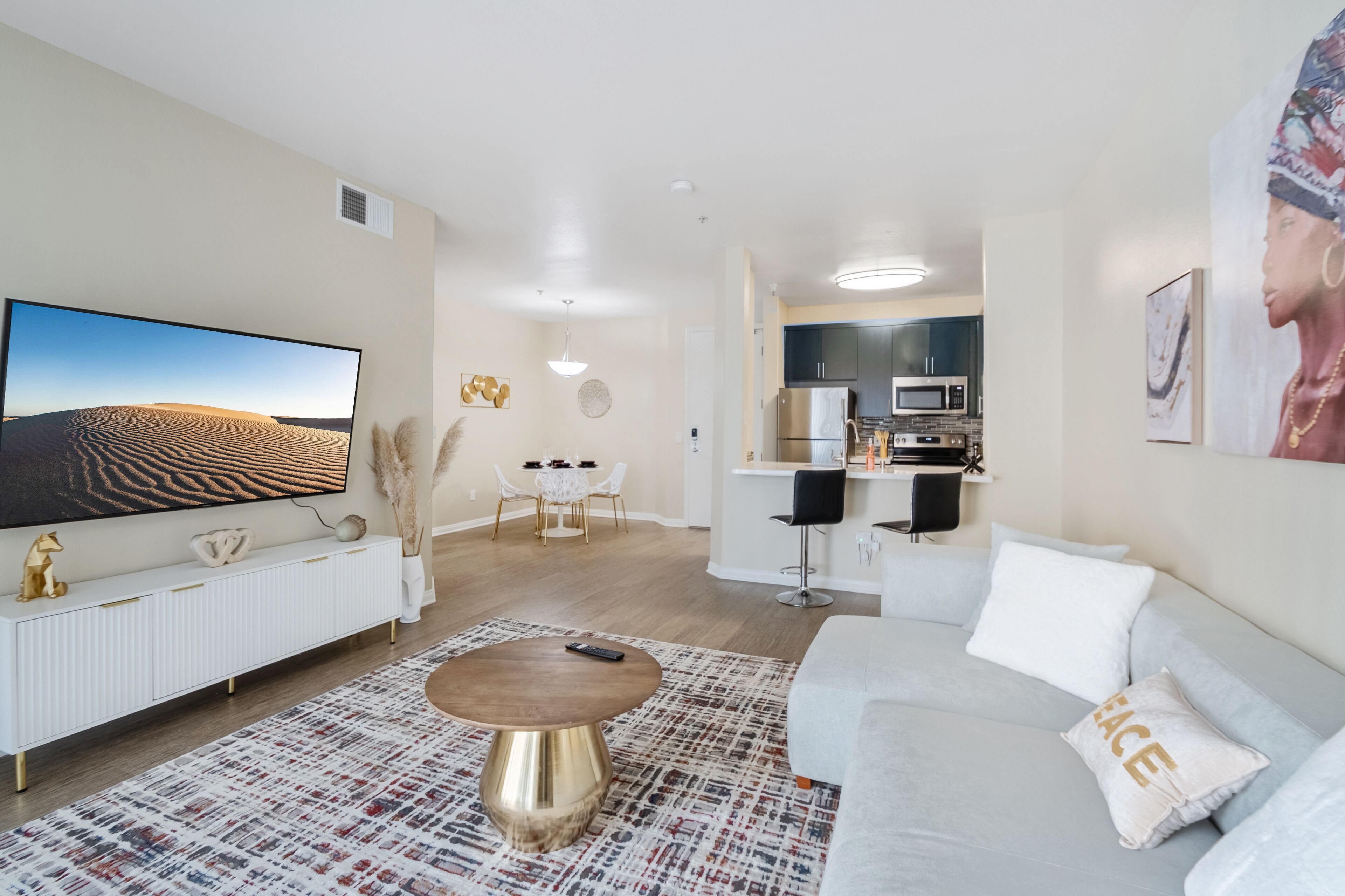 Área de sala de estar