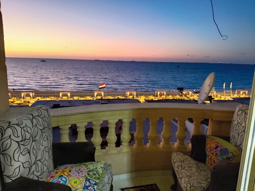 Romantic blue meka apartment