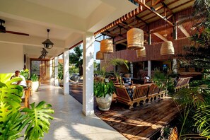 Terrace/patio - Tropical Private Garden Oasis in Soul Paje (Paje)
