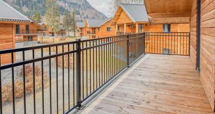 Chalet mit Sauna an einem See nahe Skigebiete