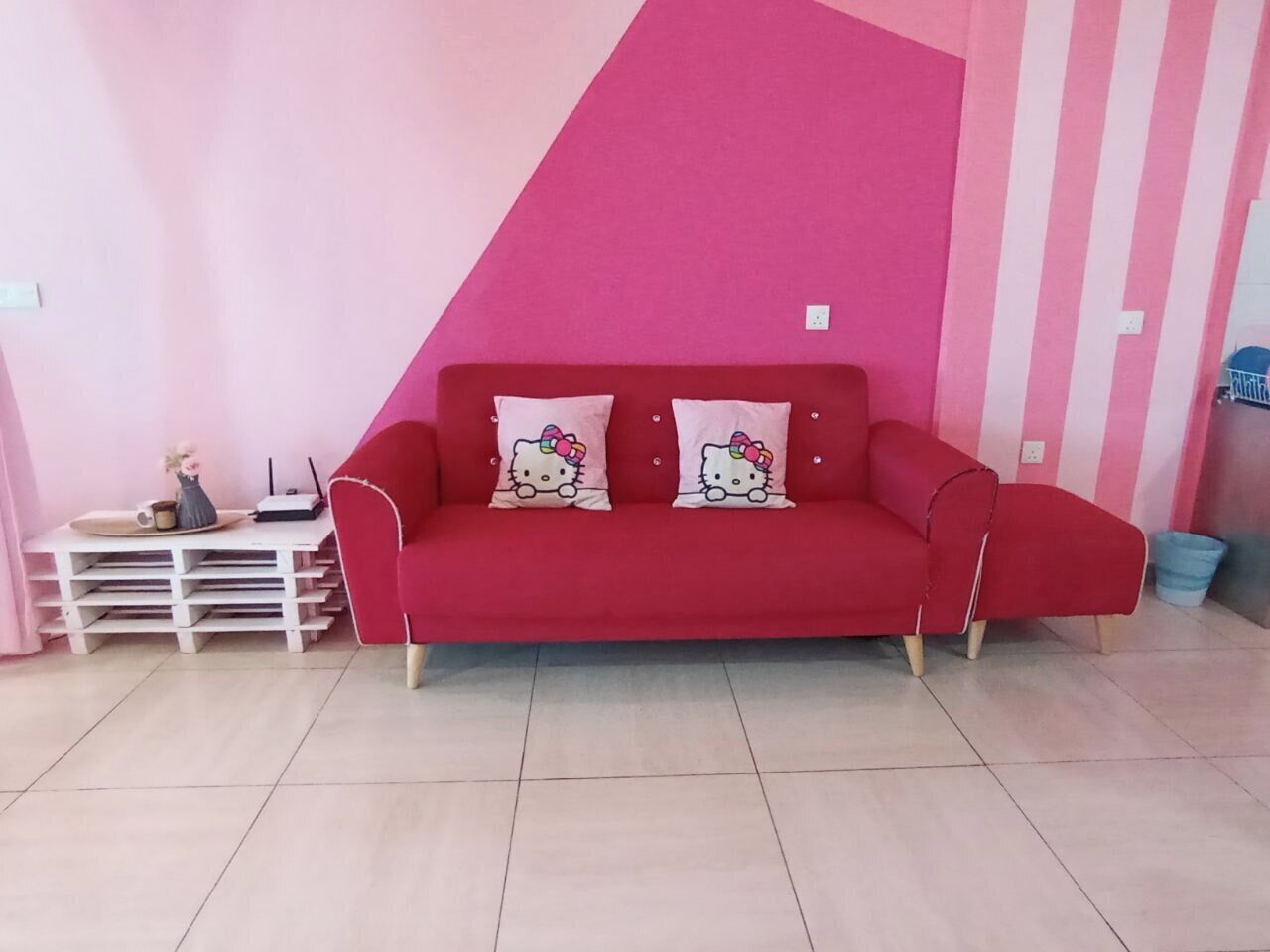 Apartemen, pemandangan kota | Area keluarga