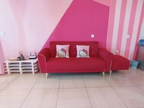 Apartment, City View | Ruang tamu