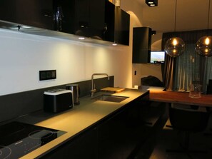 Fridge, cookware/dishes/utensils - ON Chalet by Interhome (Mathon)