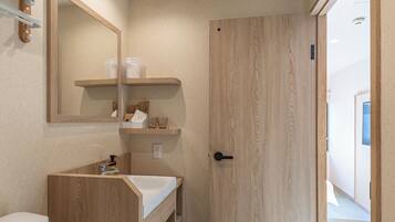 Classic Double Room, Mountain View | Bathroom | Shower, free toiletries, hair dryer, towels