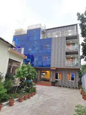 Fachada del alojamiento