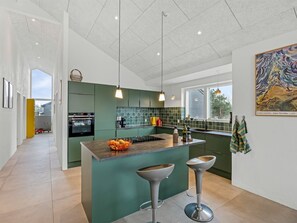 Fridge, microwave, dishwasher, cookware/dishes/utensils - "Elenor" - 900m from the sea by Interhome (Løkken)