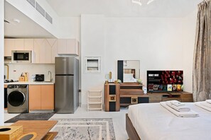 公寓, 陽台, 城市景觀 | 熨斗/熨衣板、免費無線上網