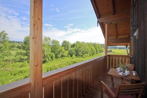 Outdoor dining - Vacation apartment Frieda (Chieming)