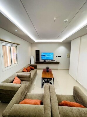 Living area - Calm Serviced Apartments 4 (Riyadh)