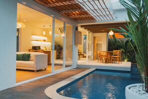 Design Villa, 2 Bedrooms, Private Pool | Living room - Uma Avaya Villas Canggu (Canggu)